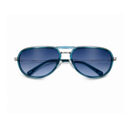 Blue Frame Aviator Classic UV Protection Sunglasses for Men and Women