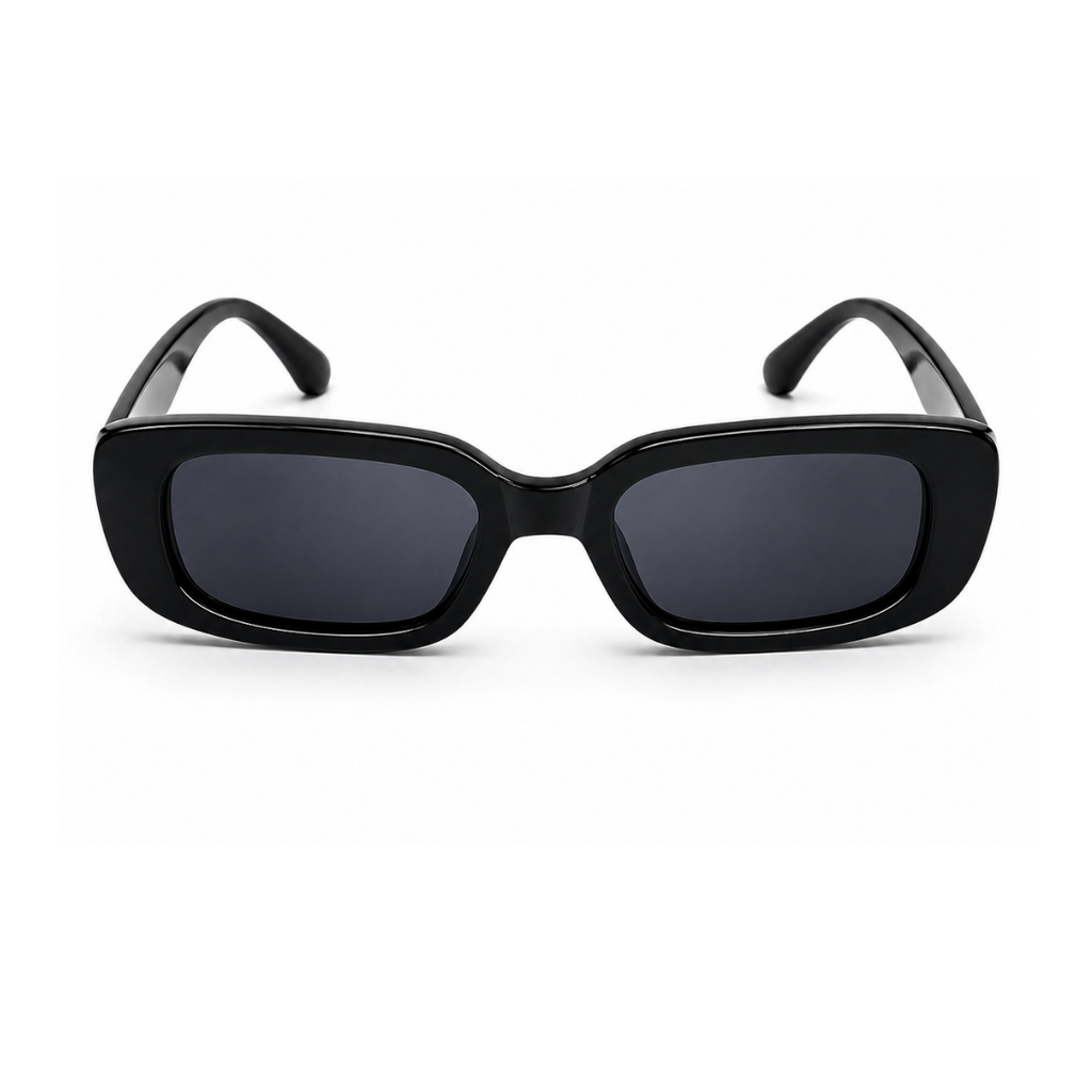 Black Square Trendy Sunglasses for Men and Women