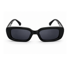 Black Square Trendy Sunglasses for Men and Women