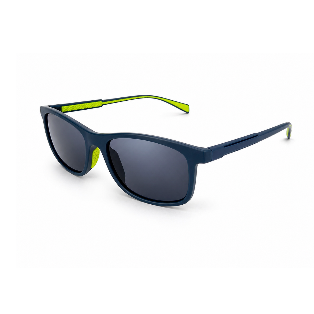 Black Square Trendy Polarized sunglasses for Men and Women