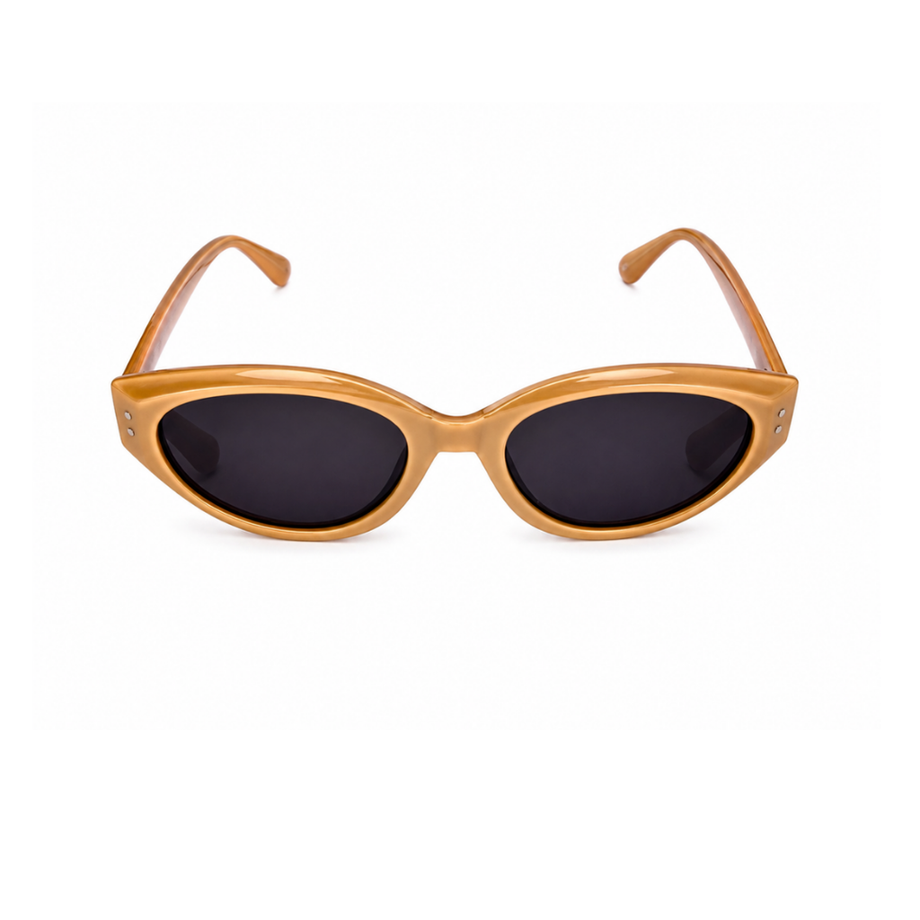 Brown Cat Eye Funky  Sunglasses for Women