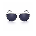Black Aviator Trendy Polarized Sunglasses for Men