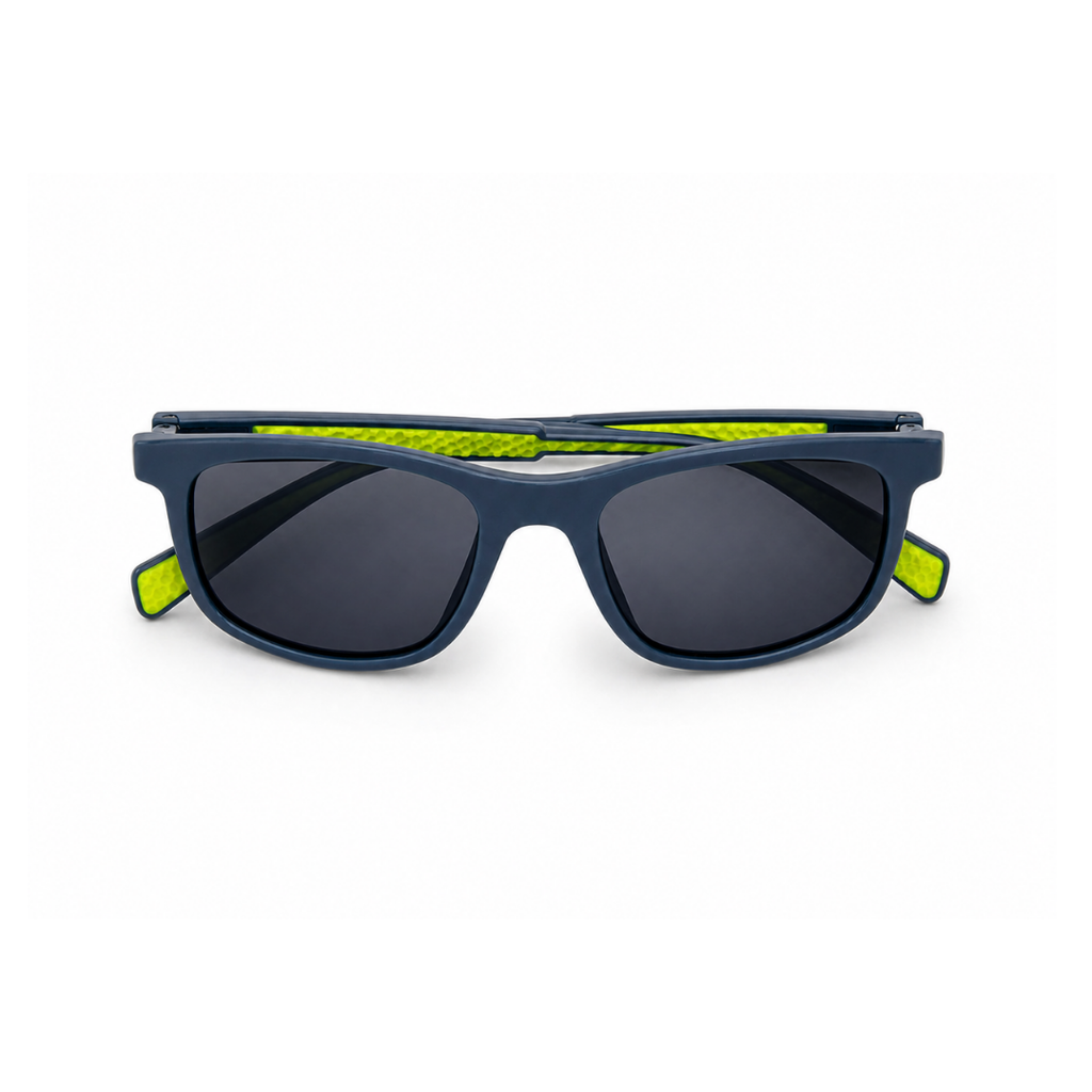 Black Square Trendy Polarized sunglasses for Men and Women