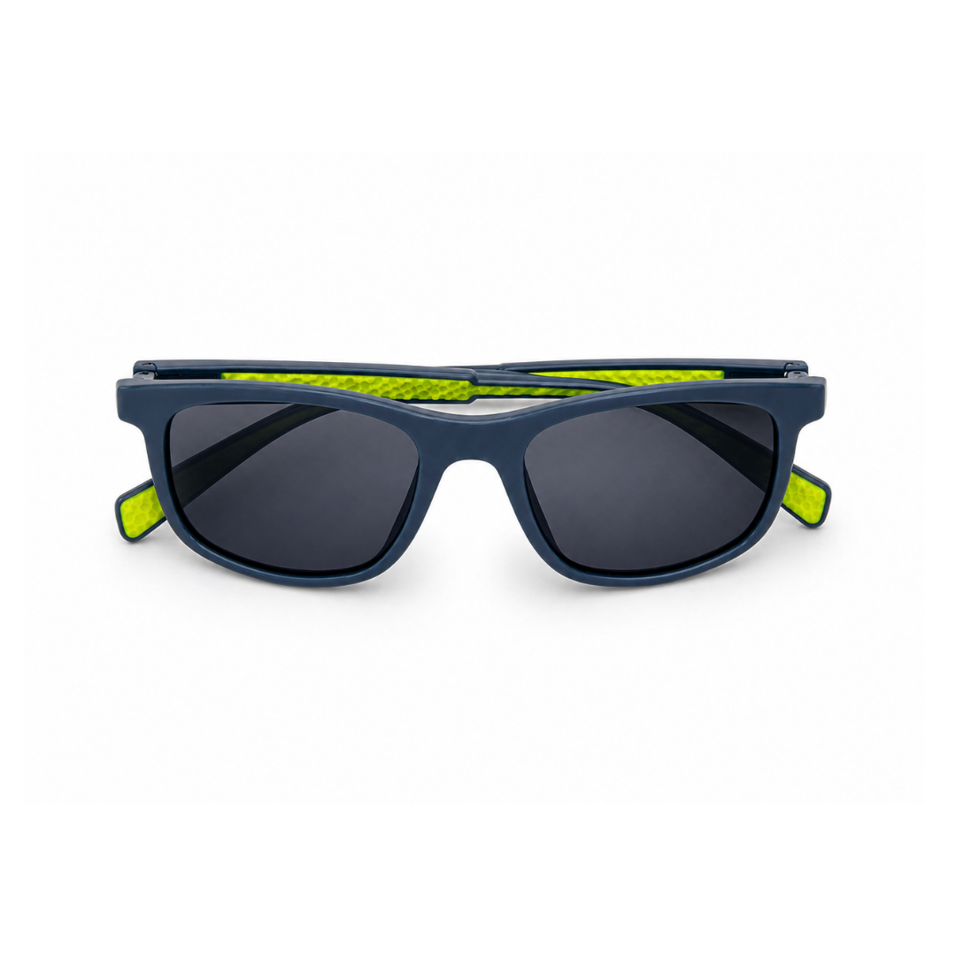 Black Square Trendy Polarized sunglasses for Men and Women