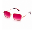 Pink Square Trendy UV Protection Sunglasses for Men and Women
