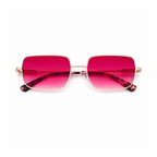 Pink Square Trendy UV Protection Sunglasses for Men and Women