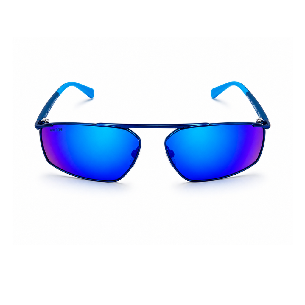 Blue Wayfarer Trendy UV Protection Sunglasses for Men