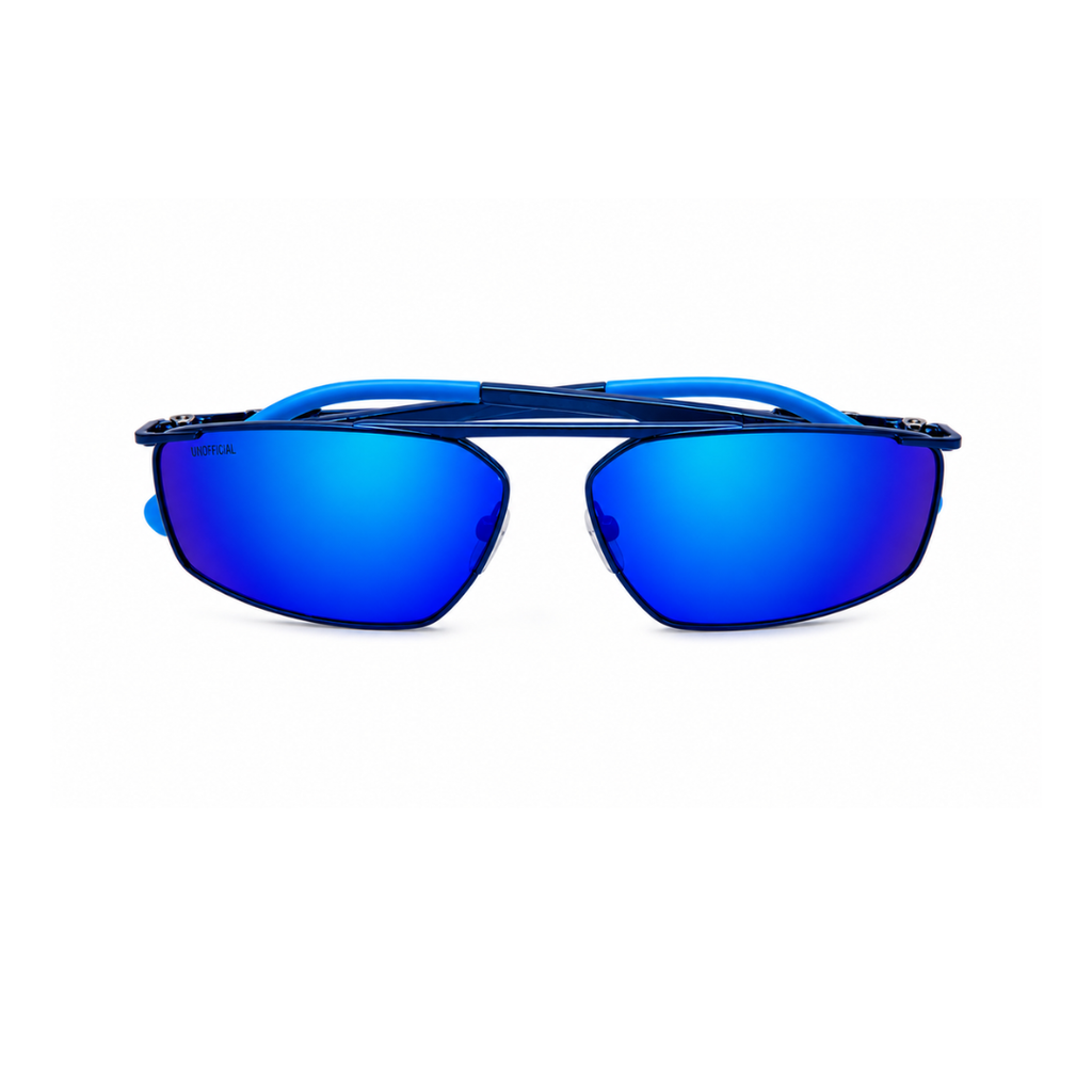 Blue Wayfarer Trendy UV Protection Sunglasses for Men