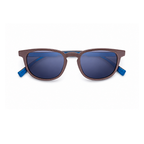 Blue Round Trendy Polarized Sunglasses for Men and Women