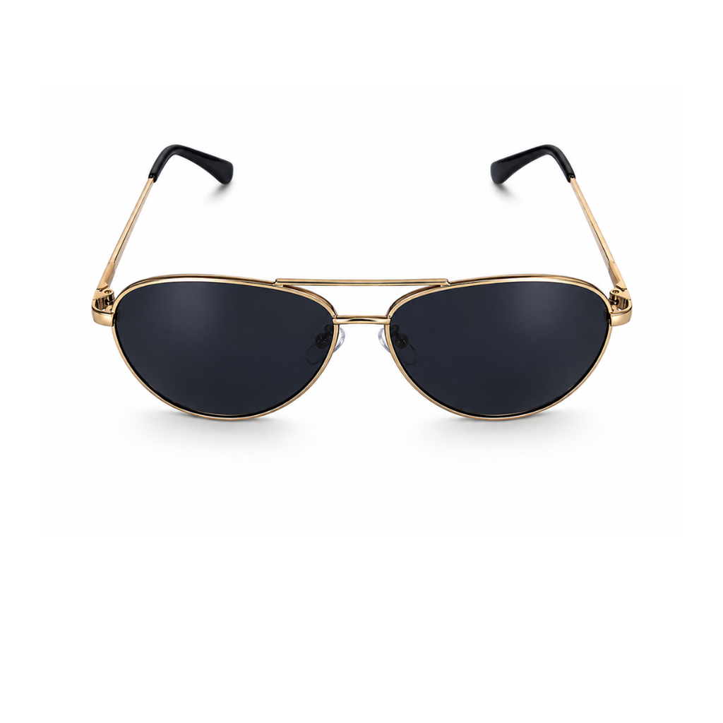 Gold Frame Aviator Classic UV Protection Sunglasses for Men and Women