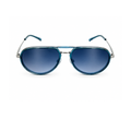 Blue Frame Aviator Classic UV Protection Sunglasses for Men and Women