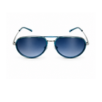 Blue Frame Aviator Classic UV Protection Sunglasses for Men and Women