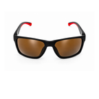 Black Brown Square Trendy UV Protection sunglasses for Men