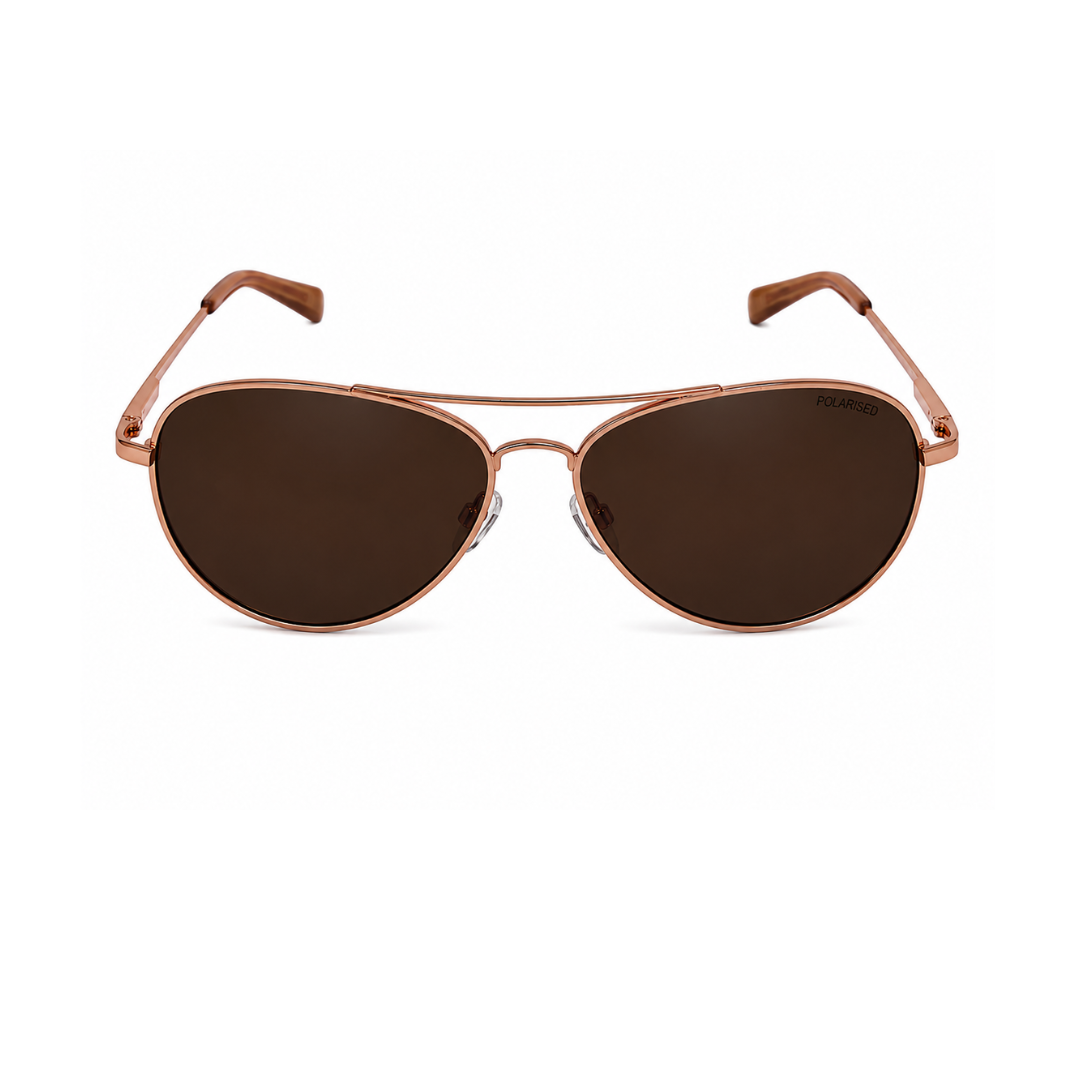 Rose Gold Aviator Classic UV Protection Sunglasses for Men and Women