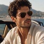 Rose Gold Aviator Classic UV Protection Sunglasses for Men and Women