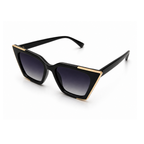 Black Cat-Eye Funky Sunglasses for Women