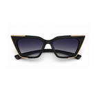 Black Cat-Eye Funky Sunglasses for Women