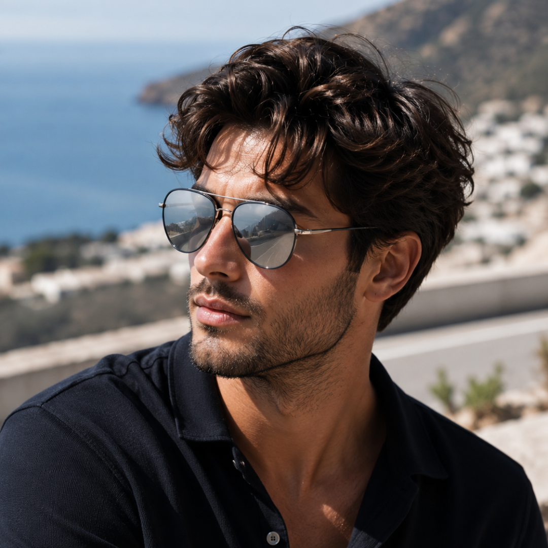 Silver Phantom Sunglasses