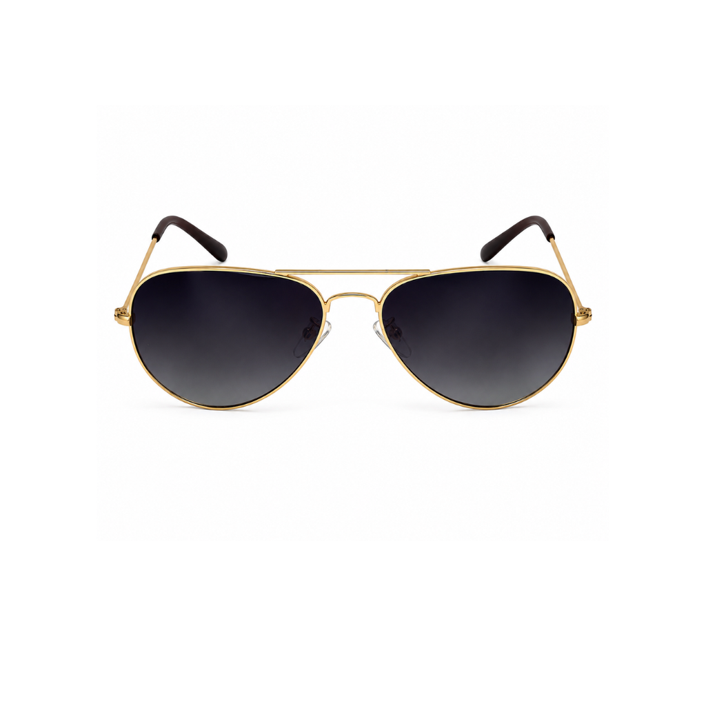 Black Aviator Classic UV Protection Sunglasses for Men
