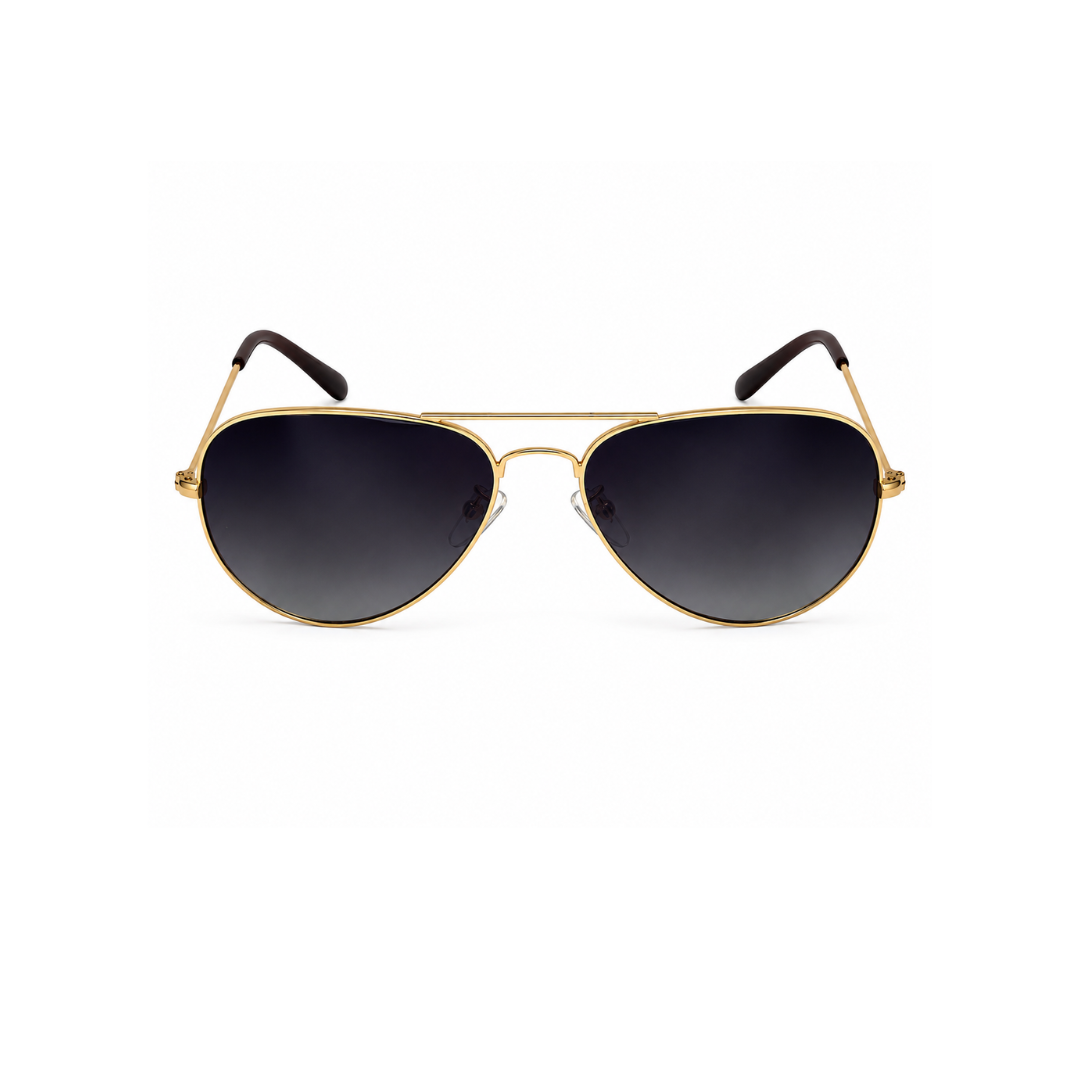 Black Aviator Classic UV Protection Sunglasses for Men