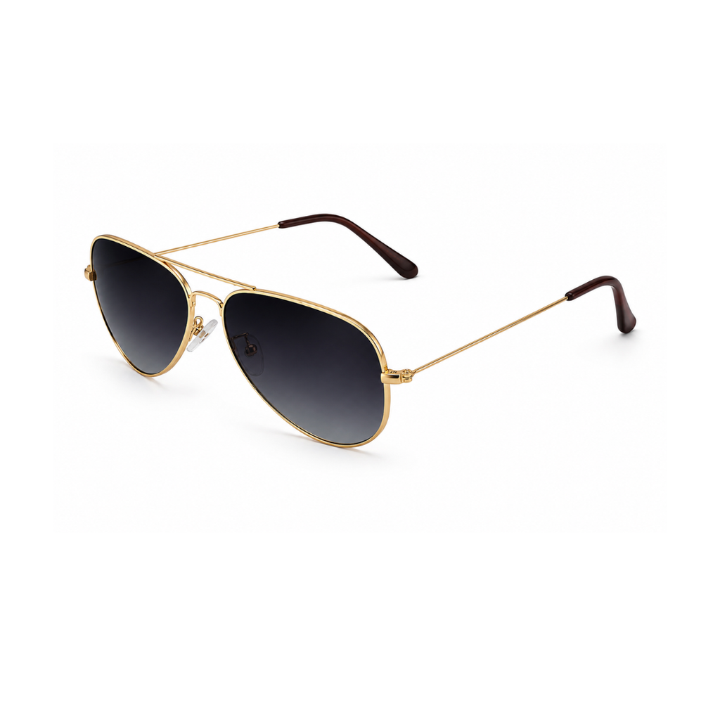 Black Aviator Classic UV Protection Sunglasses for Men