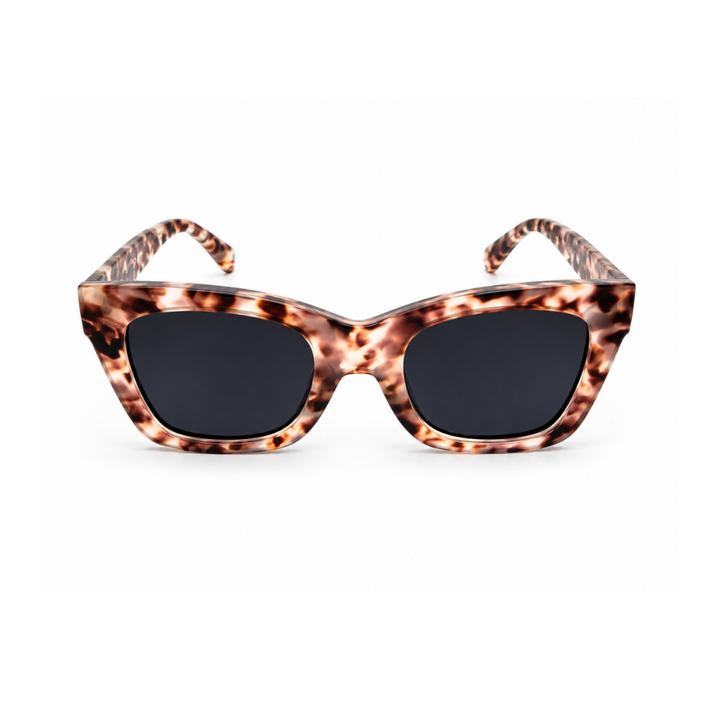 Brown Leopard Cat Eye Trendy Sunglasses for Women
