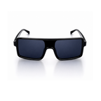 Black Rectangle Trendy Sunglasses for Men