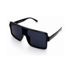 Black Rectangle Trendy Sunglasses for Men
