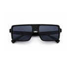 Black Rectangle Trendy Sunglasses for Men