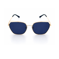 Blue Hexagon Trendy Sunglasses for women