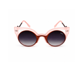 Blush Eclipse Round Cat-Eye Sunglasses for Women | Premium Fashion Eyewear