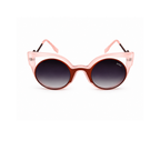 Blush Eclipse Round Cat-Eye Sunglasses for Women | Premium Fashion Eyewear