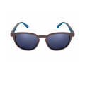 Blue Round Trendy Polarized Sunglasses for Men and Women