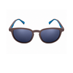 Blue Round Trendy Polarized Sunglasses for Men and Women