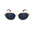 Black Gold Hexagon Classic UV Protection Sunglasses for Men and Women