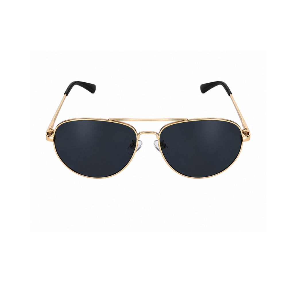 Black Gold Aviator Classic UV Protection Sunglasses for Men and Women