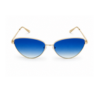 Blue Cat Eye Classic UV Protection Sunglasses for Women