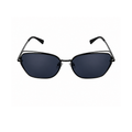 Black Butterfly Rectangle Sunglasses for Women
